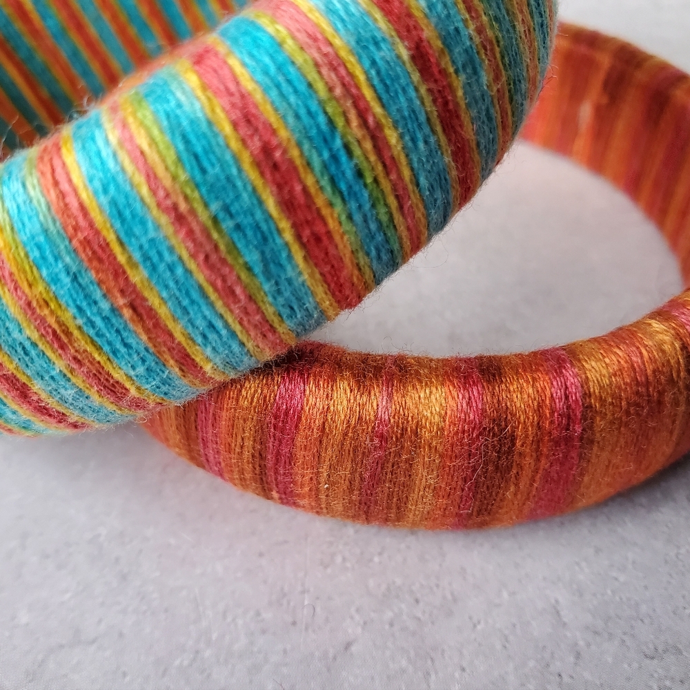Wrapped Bangles - Picture 3 of 3